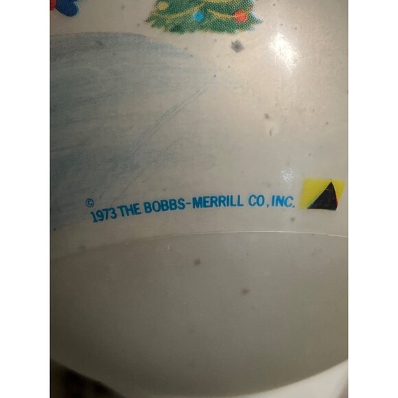 Corning Glass Works Vintage Christmas Ornaments Set Of 6 With Winter Scenes - Picture 8 of 15